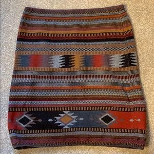 Peruvian Connection Pima cotton short skirt